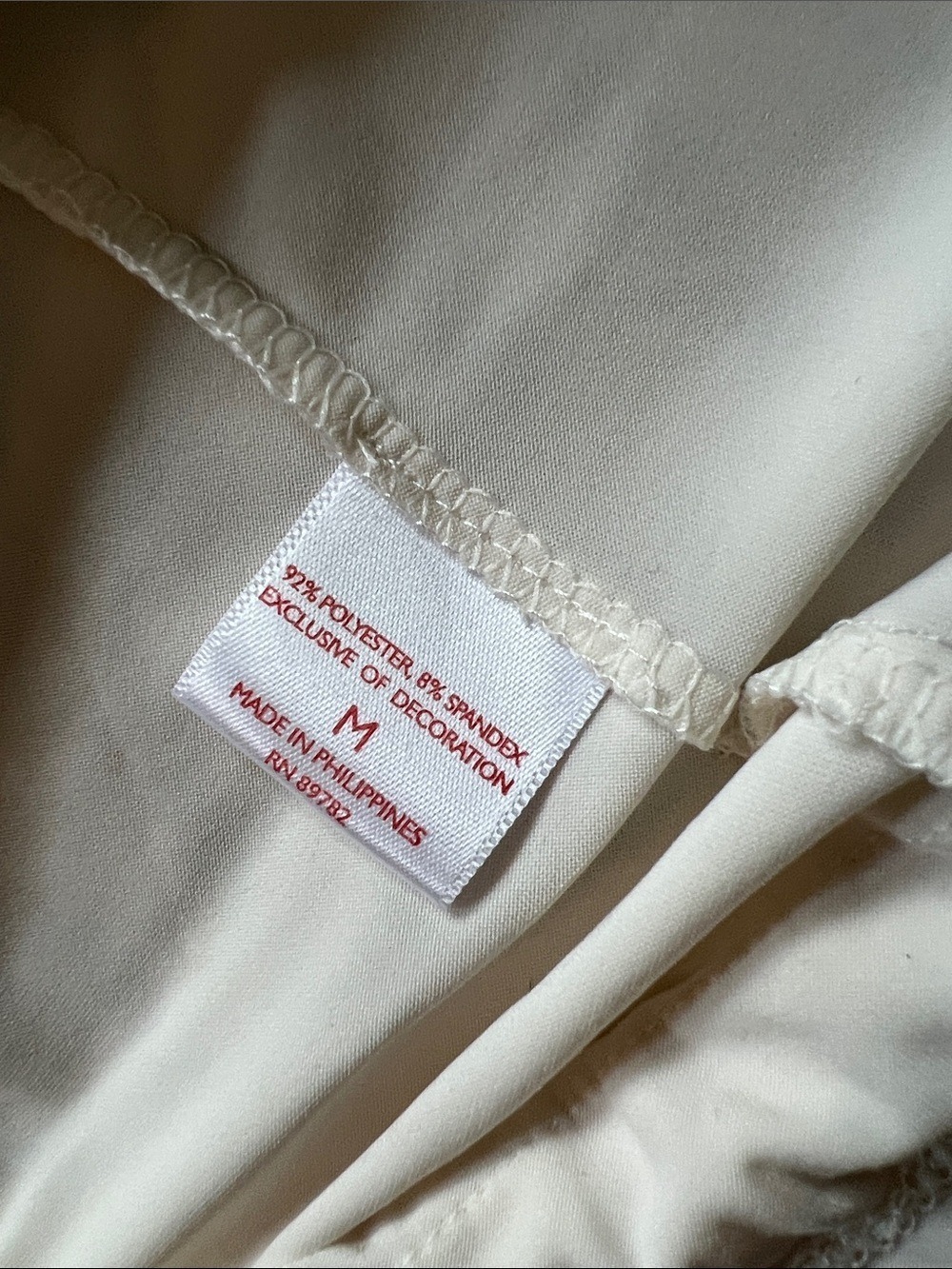Josie Cream Wrap Robe with Tie Waist - Picture 4 of 9